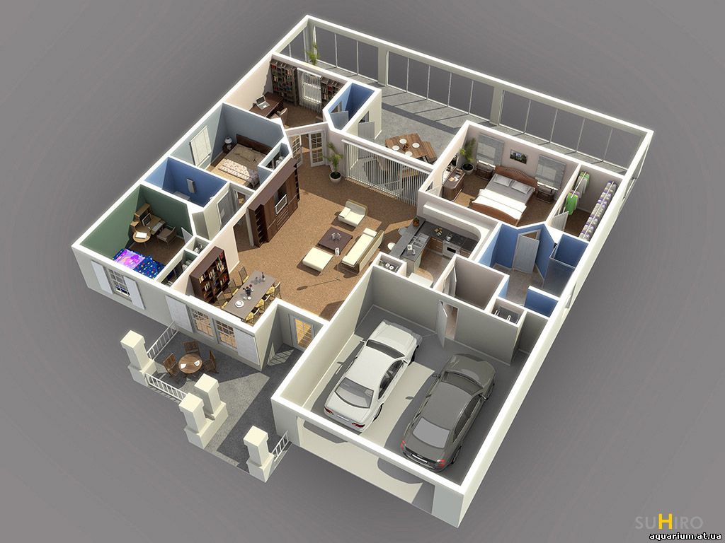 [3D модели] Набор дополнительн ой мебели для ArCon Home 2